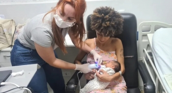 Projeto-piloto capacita para início da biometria neonatal